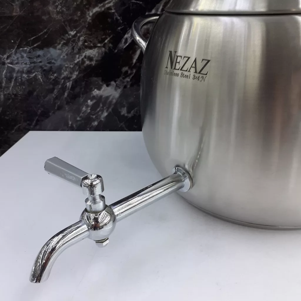 ست کتری و قوری نزاز مدل توس گنجایش 6 لیتر