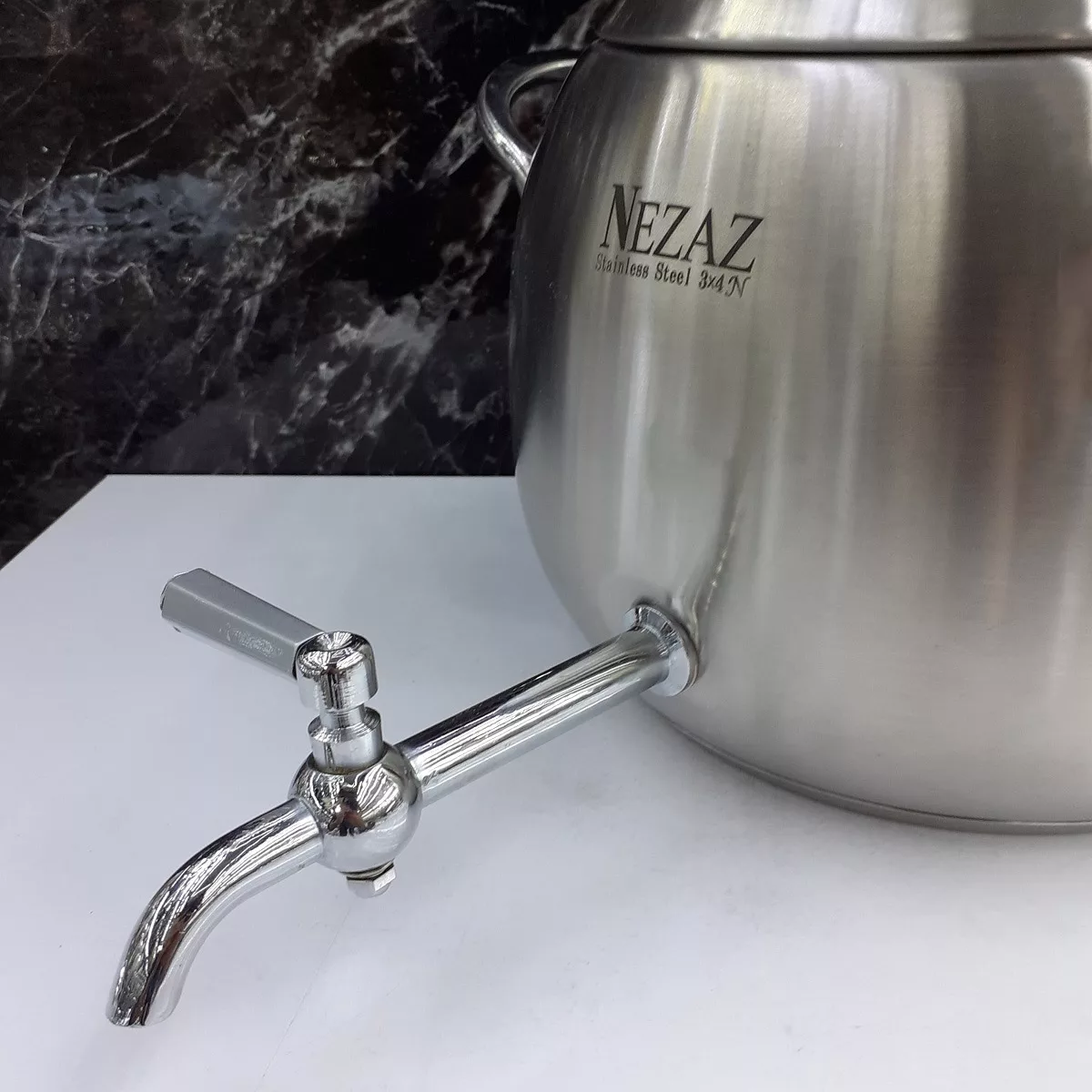 ست کتری و قوری نزاز مدل توس گنجایش 6 لیتر