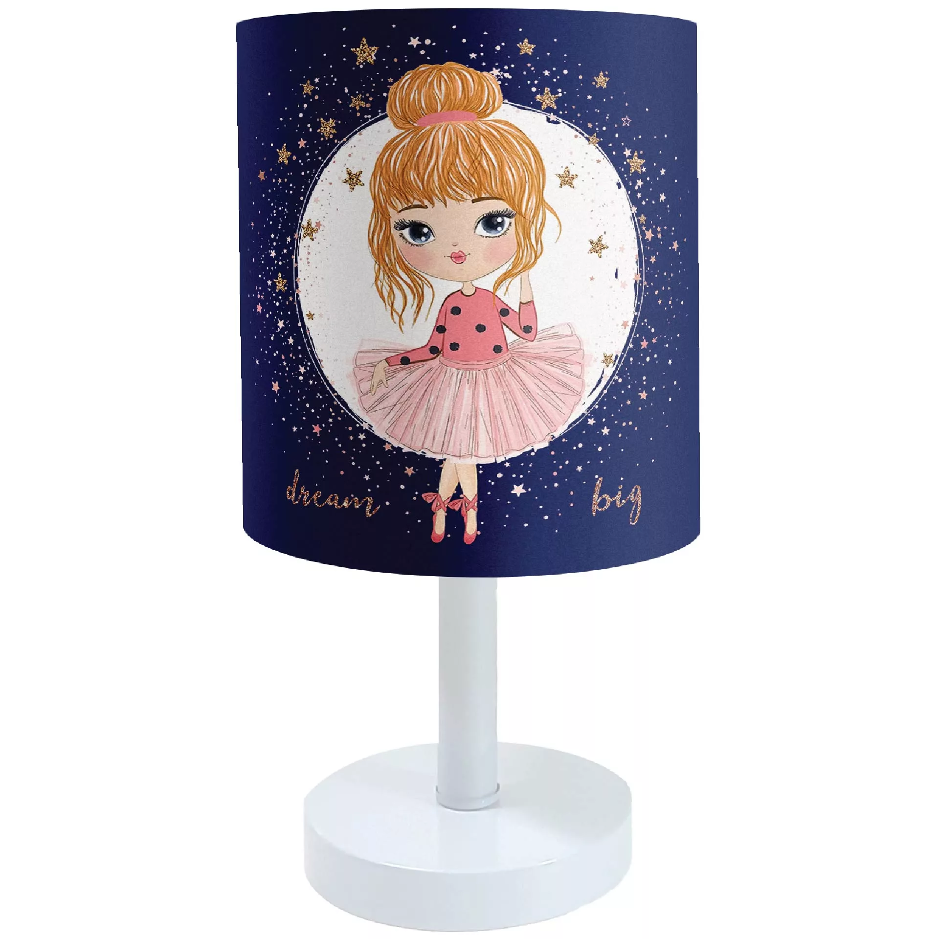 آباژور رومیزی کودک طرح دختر مدل BS-032