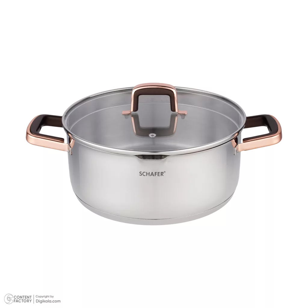 سرویس پخت و پز 18 پارچه شفر مدل compact bronz