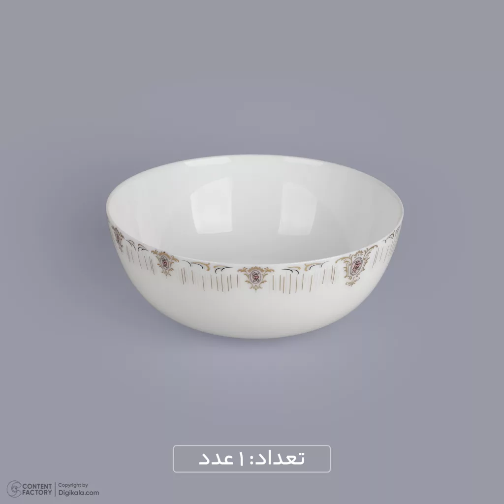 سرویس غذاخوری 26 پارچه 6 نفره گلدن اوپال مدل دیوالی طرح آلیش