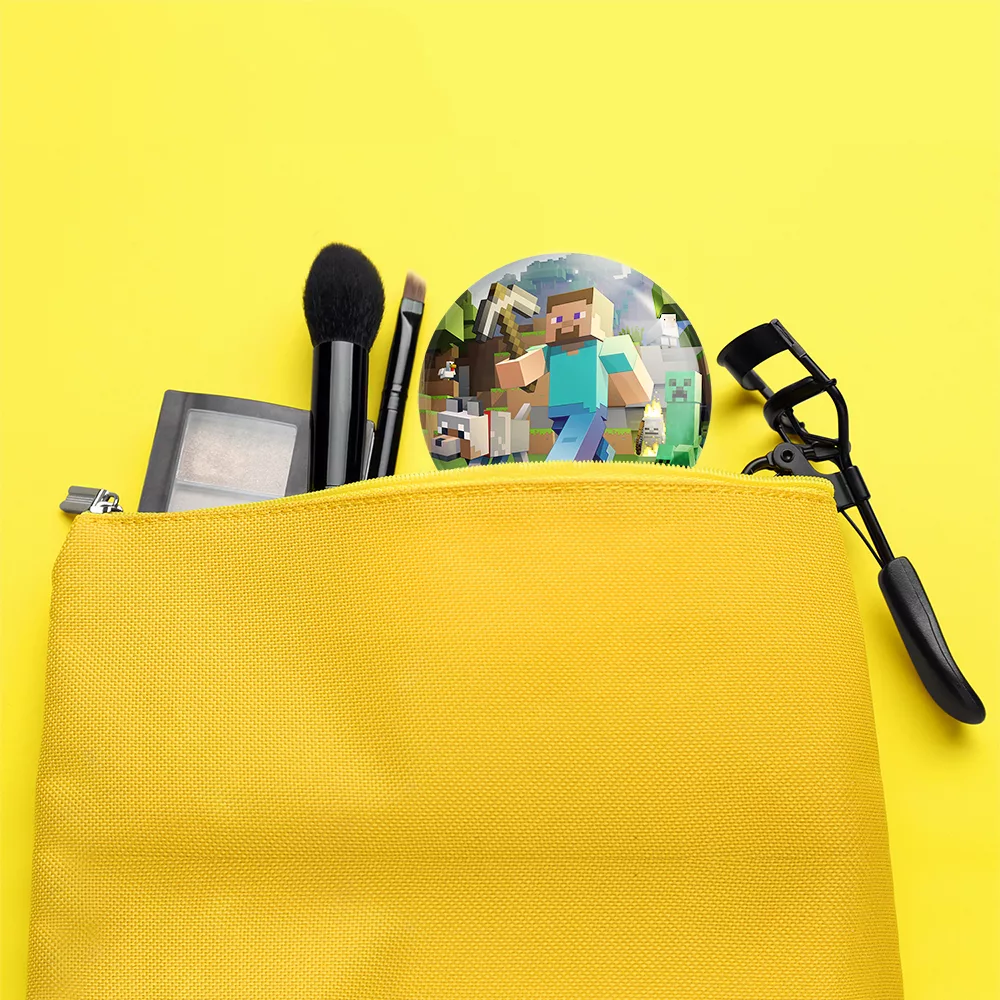 آینه جیبی خندالو مدل بازی ماینکرافت Minecraft  کد 23258