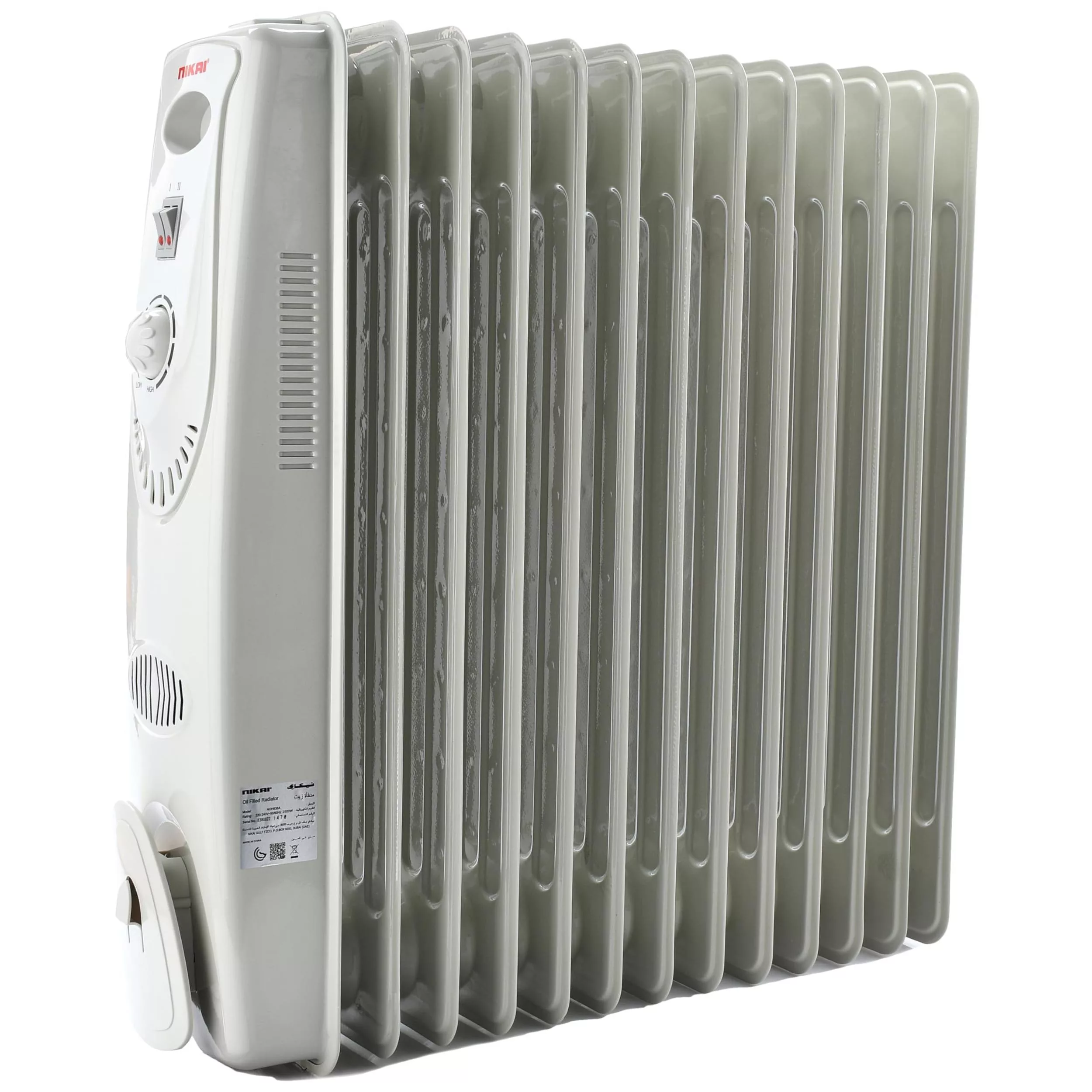 شوفاژ برقی نیکای مدل NOH838A