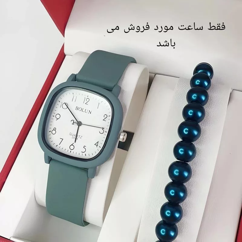ساعت مچی عقربه ای زنانه مدل مربعی03