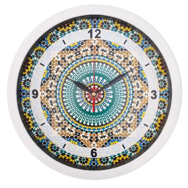 ساعت دیواری مدل اسلیمی کد 12028