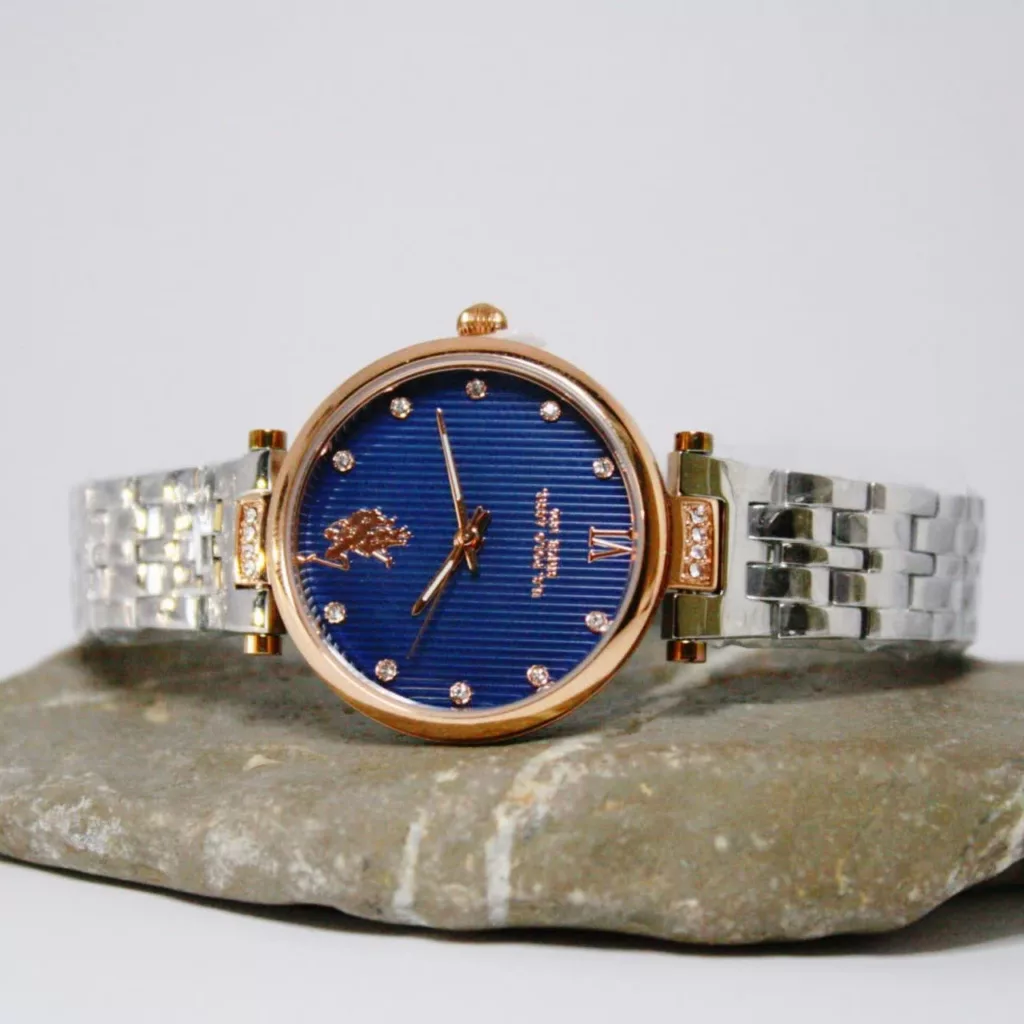 ساعت مچی عقربه‌ای کوارتز زنانه یو اس پولو مدل  5980 BL