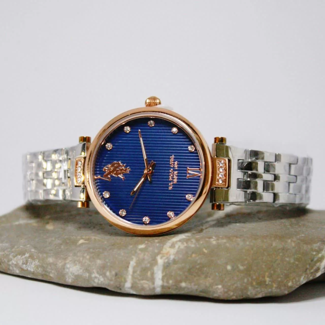 ساعت مچی عقربه‌ای کوارتز زنانه یو اس پولو مدل  5980 BL