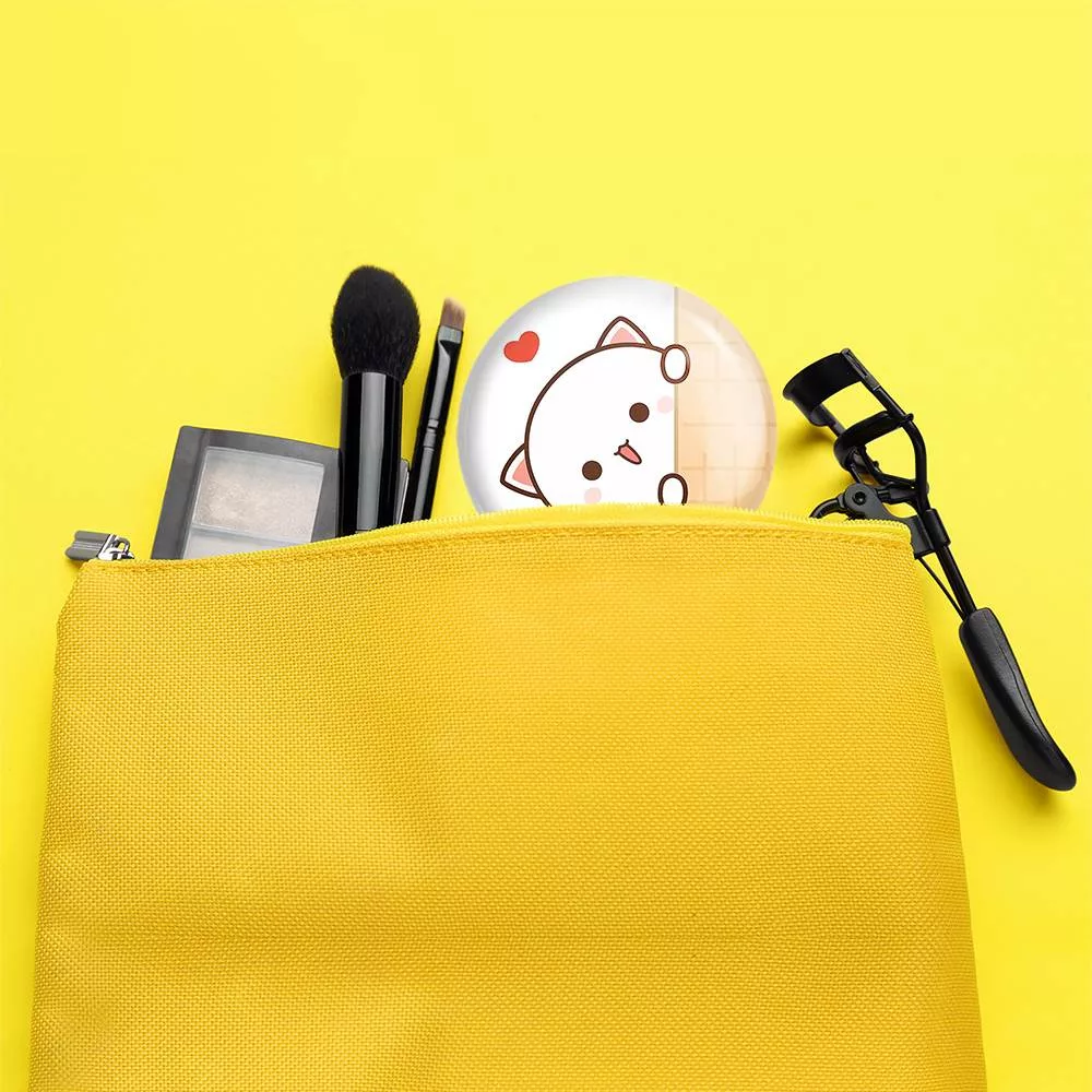 آینه جیبی خندالو مدل گربه های بامزه کد 22028