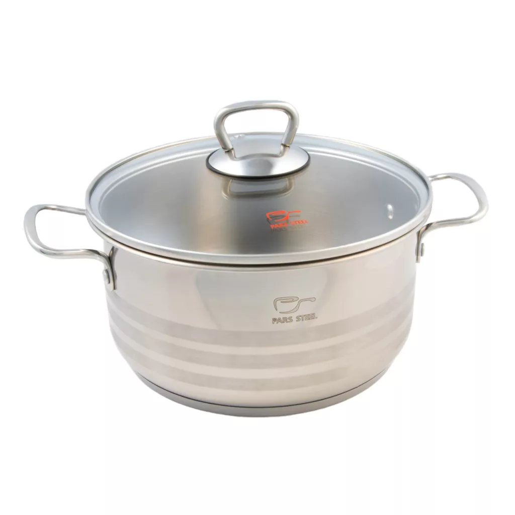 سرویس پخت و پز 7 پارچه پارس استیل مدل کارا