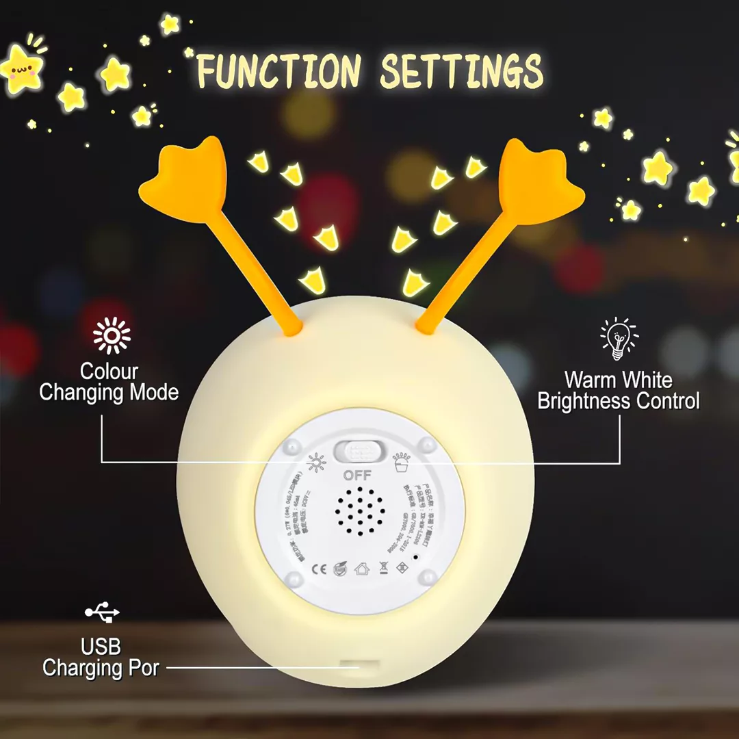 چراغ خواب مدل ضربه ای طرح اردک کد 118