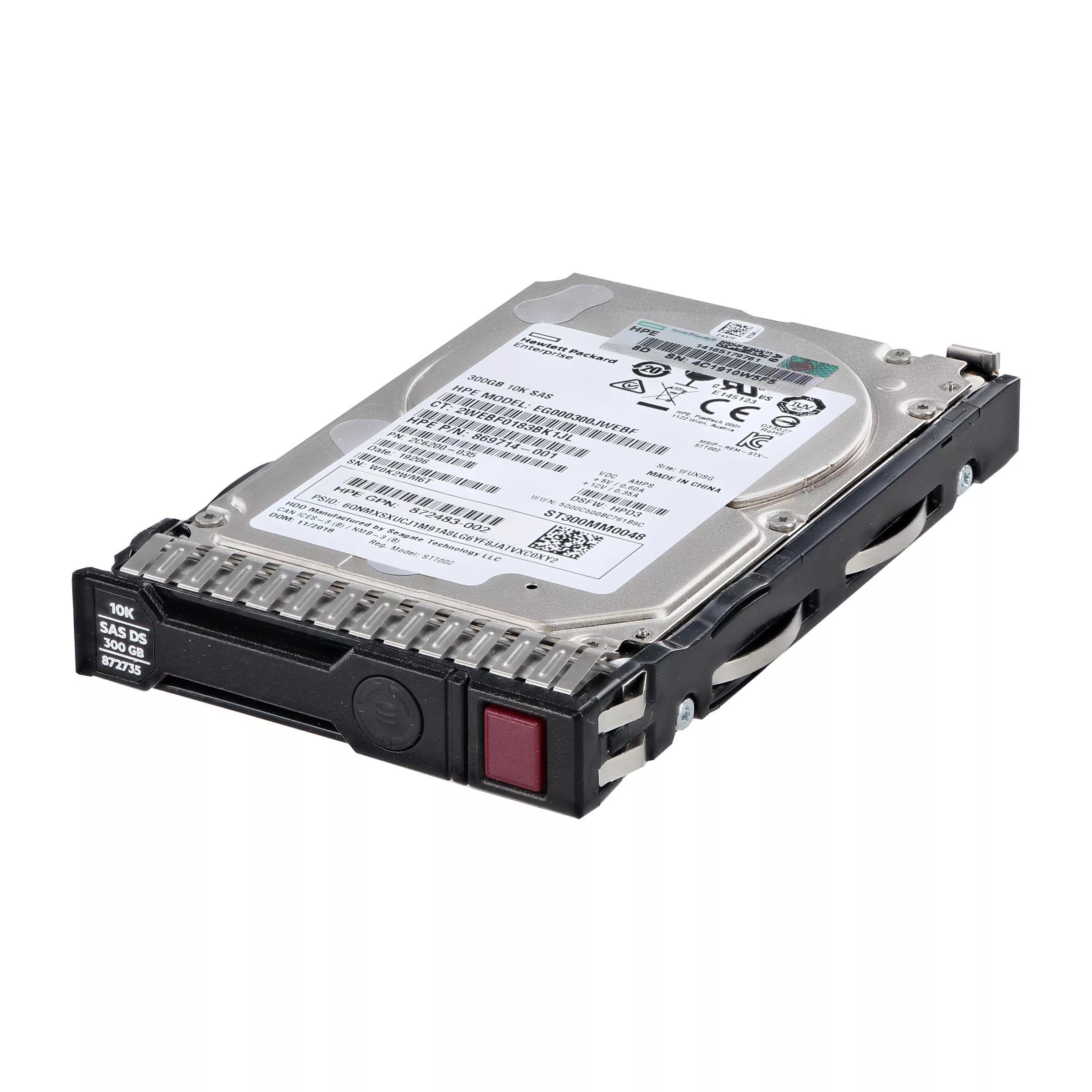 هارددیسک اینترنال اچ پی مدل 001 ظرفیت 300 گیگابایت