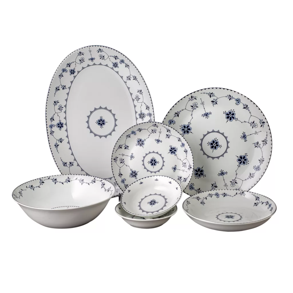 سرویس غذاخوری 26 پارچه 6 نفر مقصود مدل کورالین