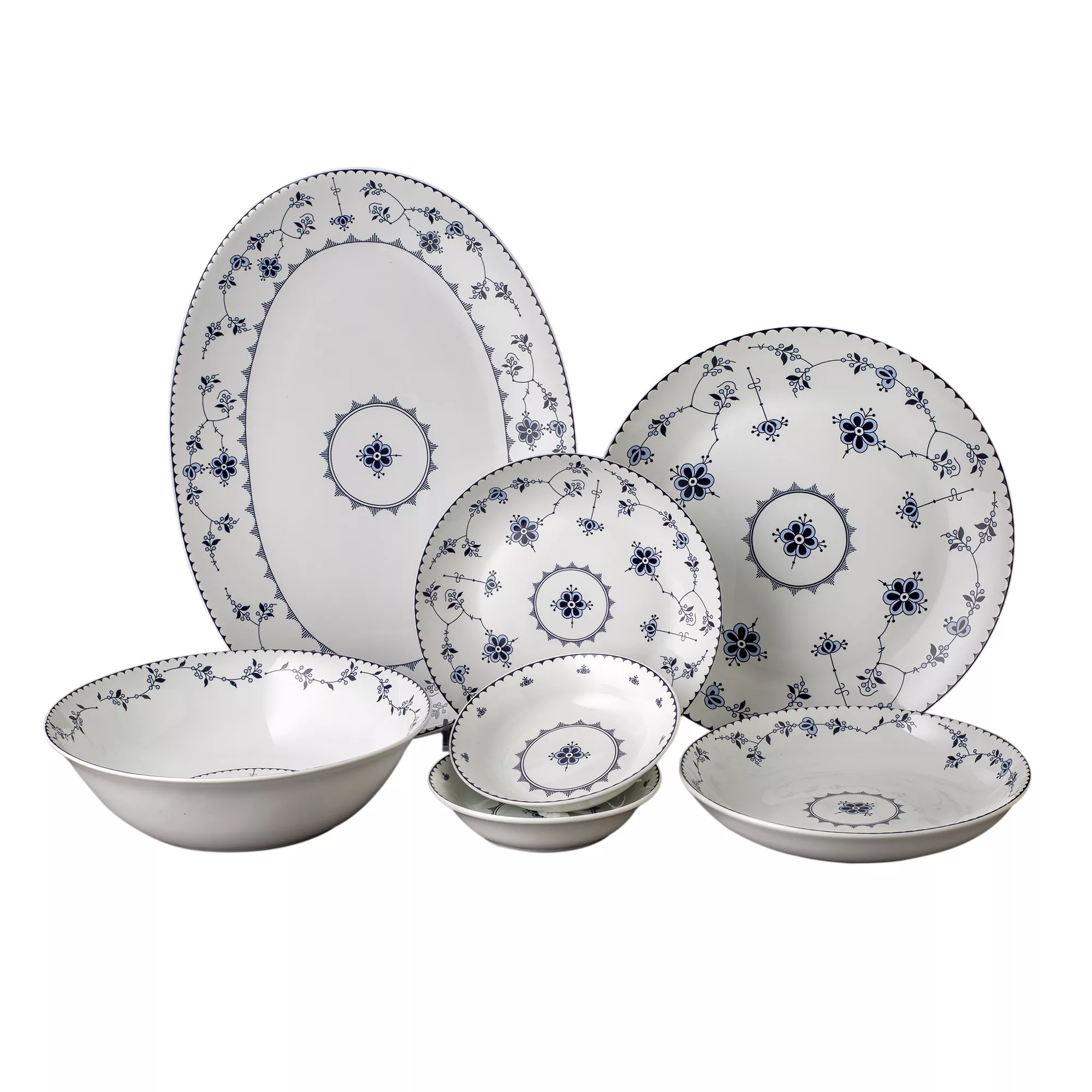 سرویس غذاخوری 26 پارچه 6 نفر مقصود مدل کورالین