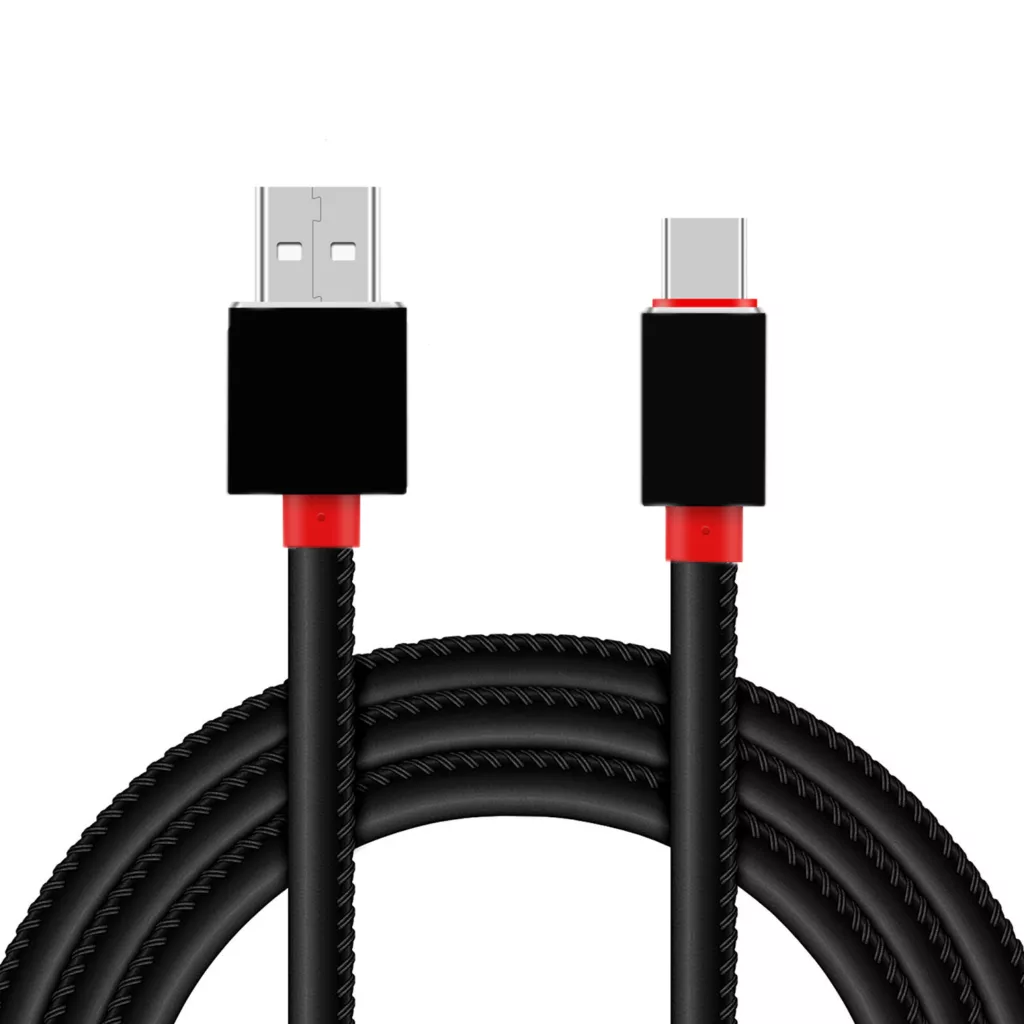 کابل تبدیل USB به USB-C هارمن مدل PU LEATHER2M طول 2 متر