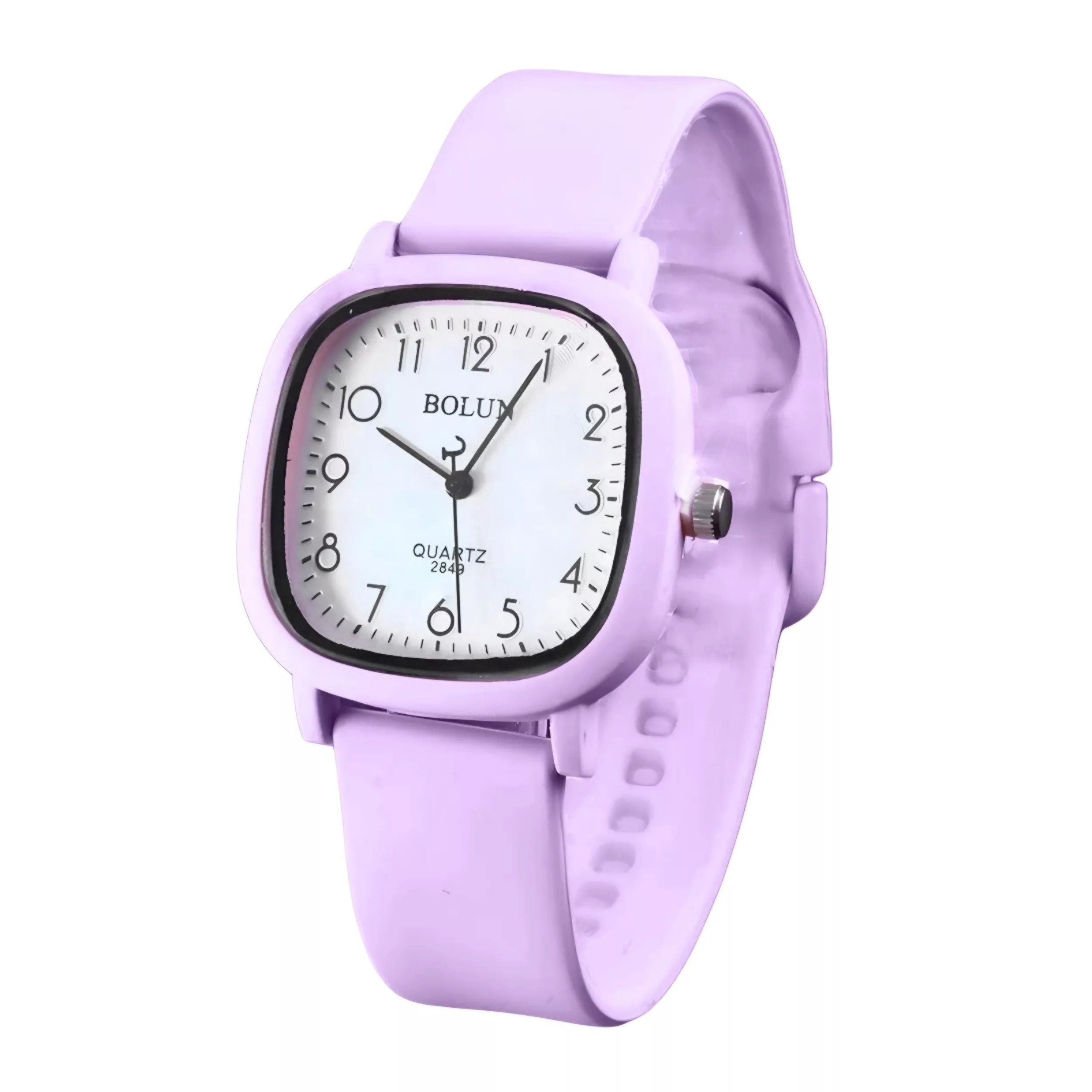 ساعت مچی عقربه ای زنانه بولون مدل بند پیو پاستیلی آنتی آلرژی کد ۱