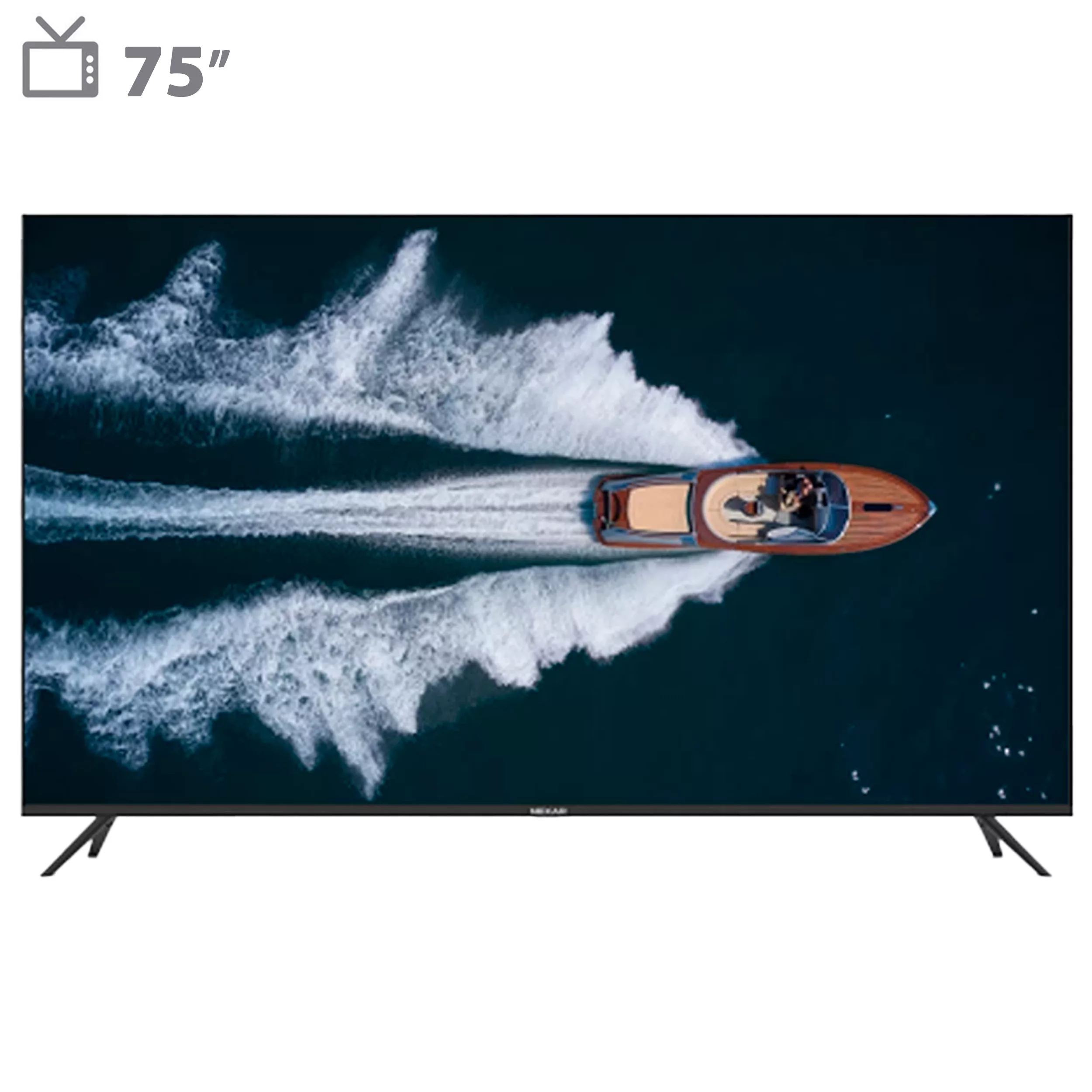 تلویزیون 75 اینچ ال ای دی هوشمند نکسار مدل 75NU6100FM