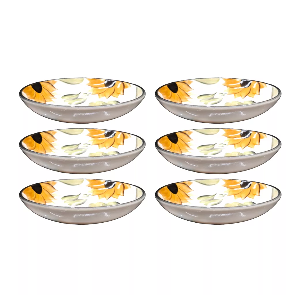 سرویس غذا خوری 25 پارچه مدل آفتابگردان