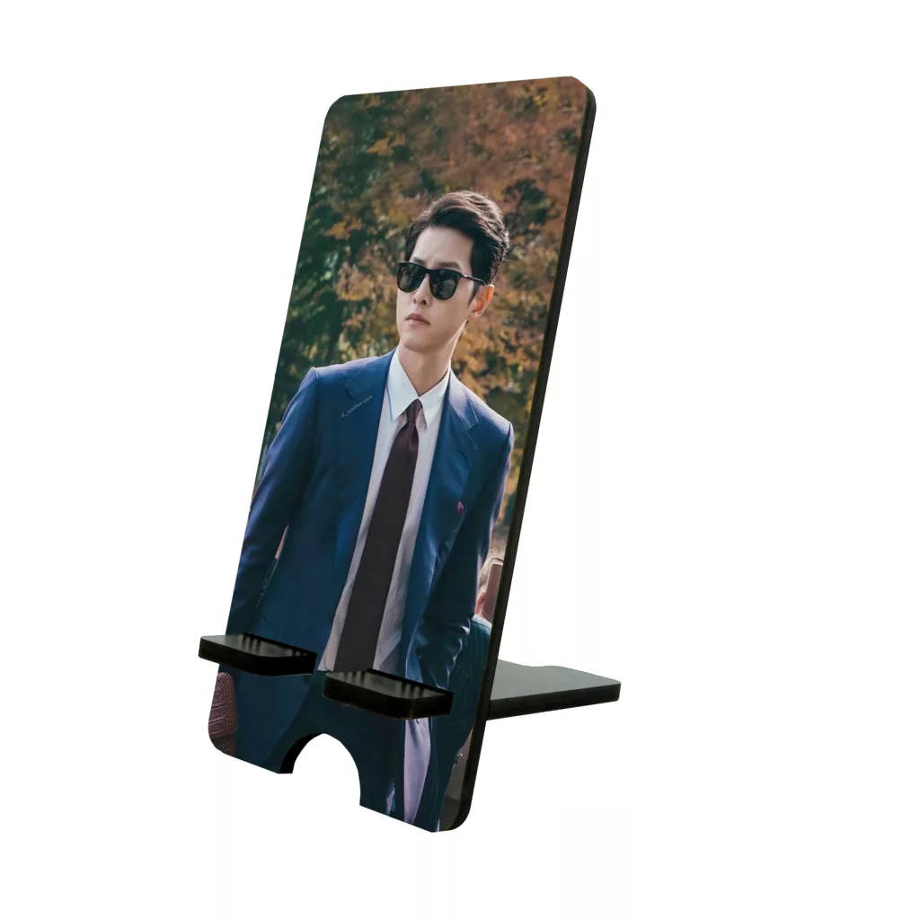 پایه نگهدارنده گوشی موبایل و تبلت طرح سونگ جونگ کی بازیگر کره ای کد 0291921