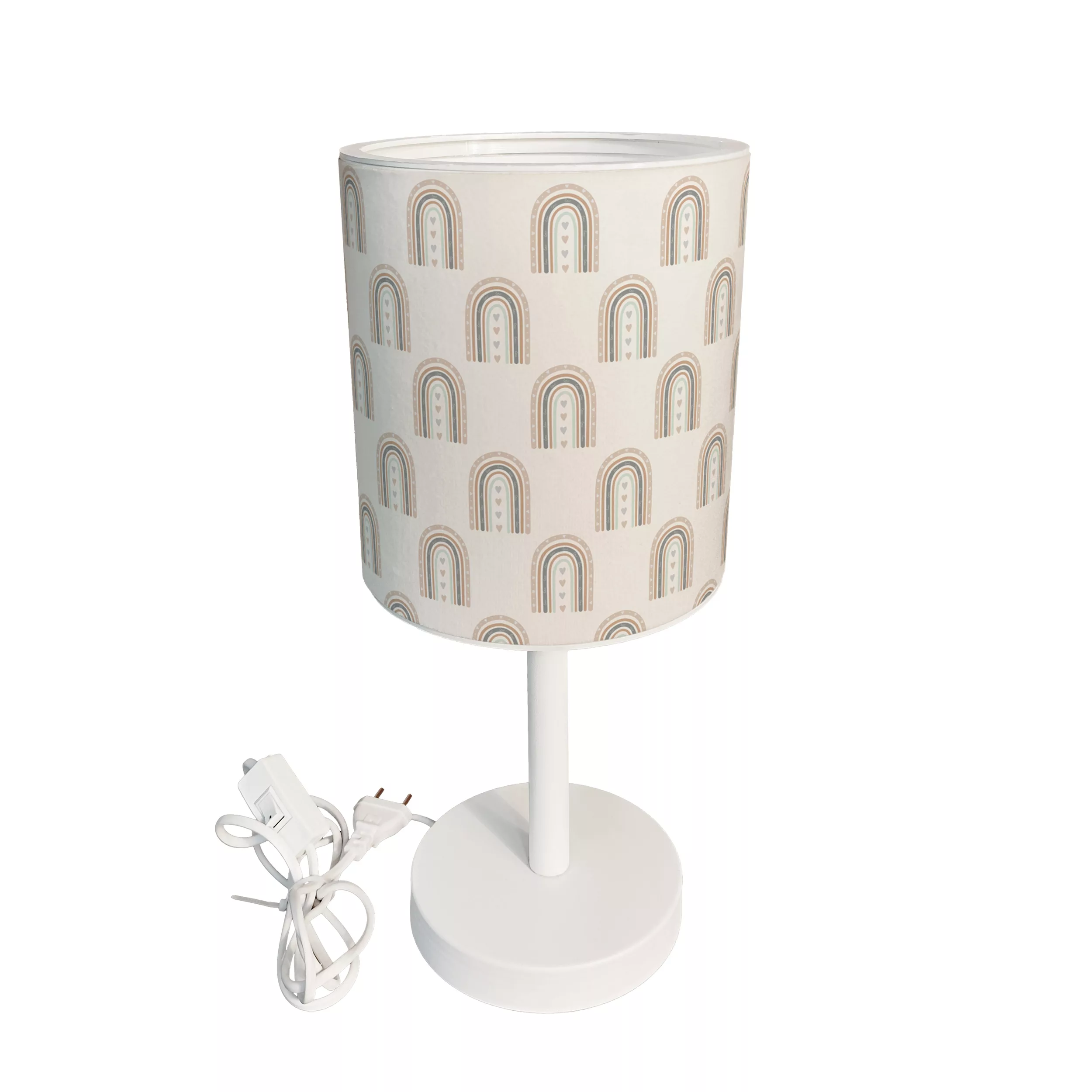 آباژور رومیزی کودک مامز کیوتی مدل A88 رنگین کمان