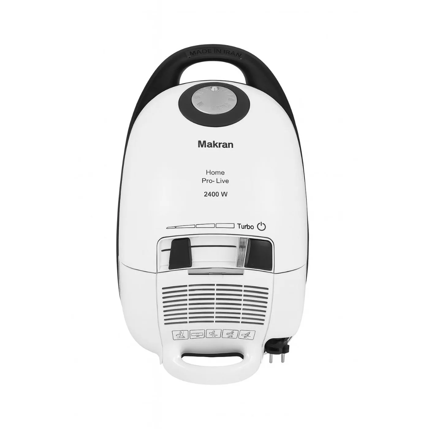 جاروبرقی 2400 وات مکران مدل Home pro active