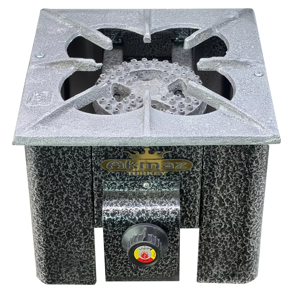 اجاق و ظرف سفری آکماز مدل رویه چدنی