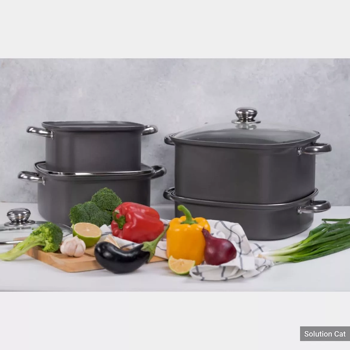 سرویس پخت و پز 8 پارچه تک ظرف مدل 444