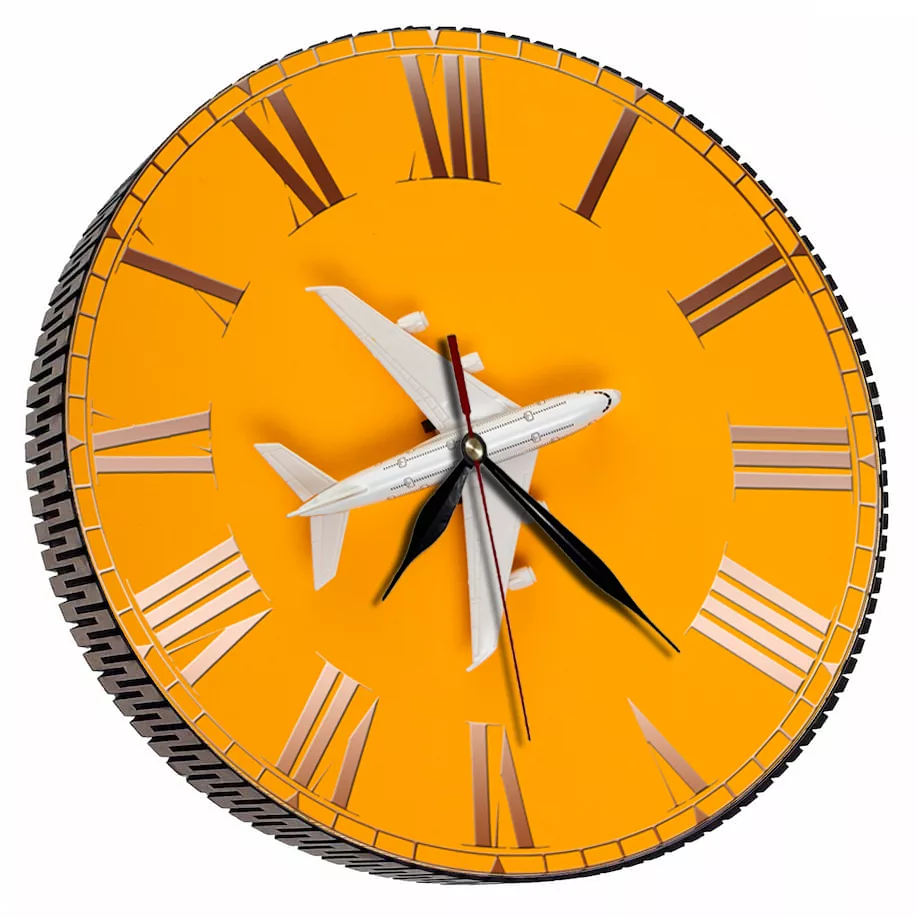 ساعت دیواری مدل هواپیما