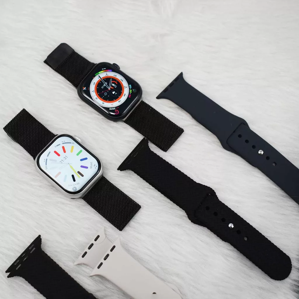 ساعت هوشمند ام آر اس مدل h13 pro+ luxe7