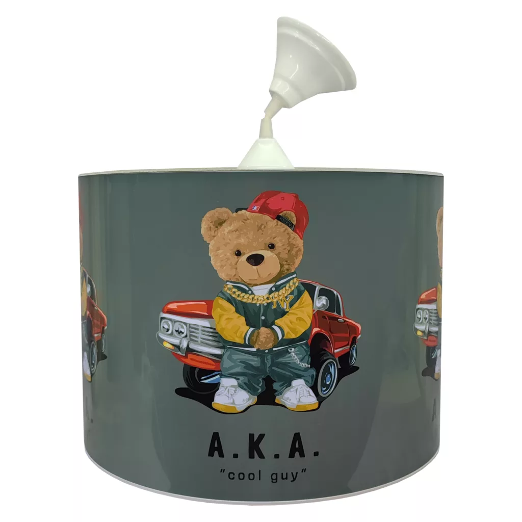 لوستر کودک مدل خرس تدی و ماشین