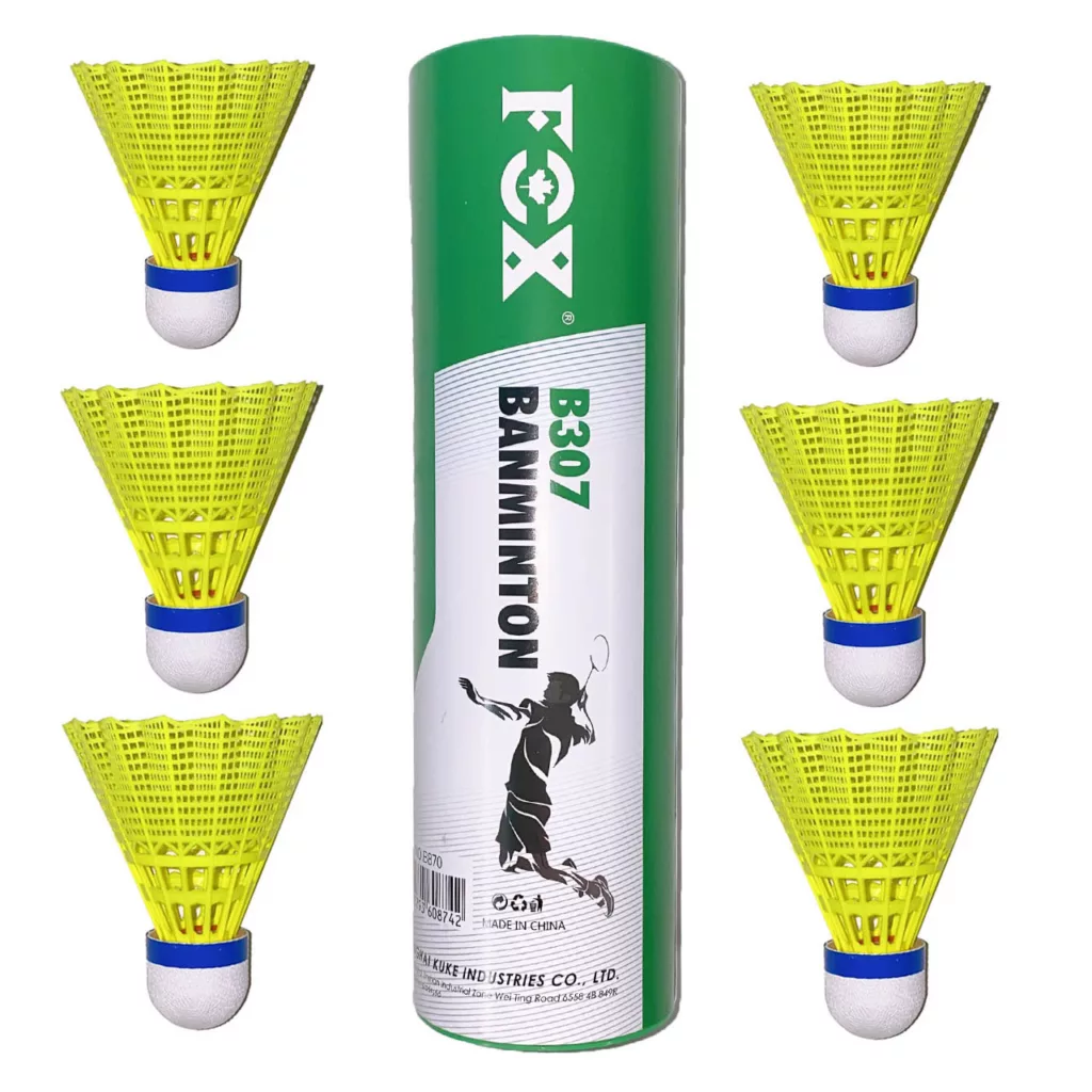 توپ بدمینتون فاکس مدل 307 بسته 6 عددی