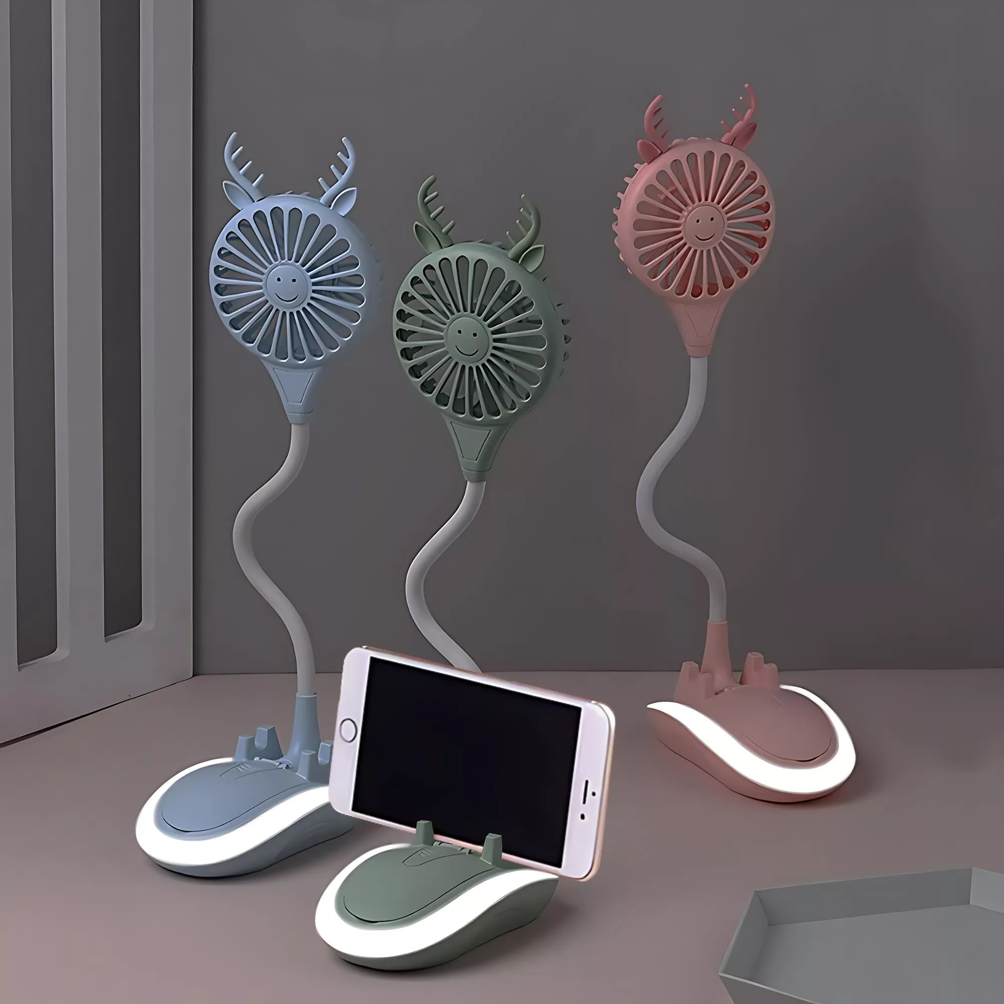 پنکه شارژی مدل MAKEUP FAN