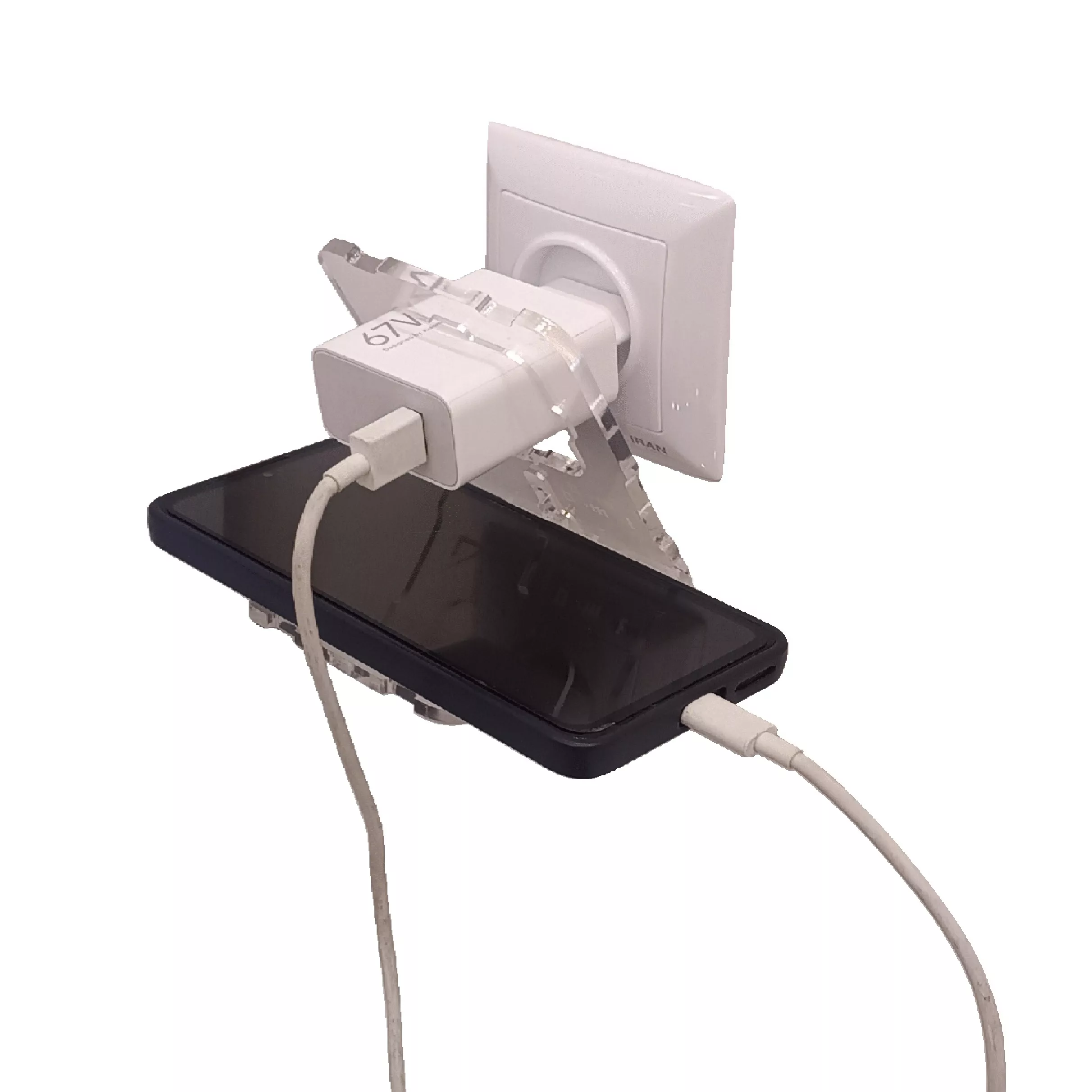 پایه نگهدارنده گوشی موبایل و تبلت مدل 2 کاره oromcut