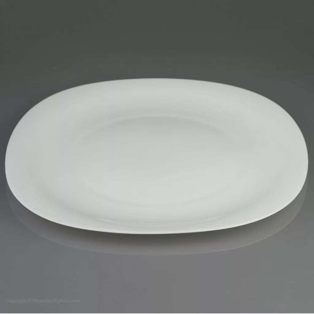 سرویس غذا خوری 26 پارچه مدل چهار گوش ساده