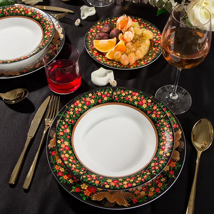 سرویس غذاخوری 108 پارچه والندورفر مدل شهرزاد سیمرغ A پلاس