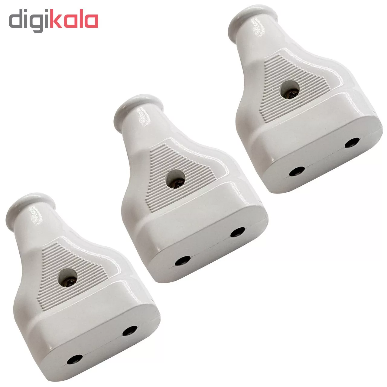 مادگی دوشاخه کد M-110 بسته 3 عددی