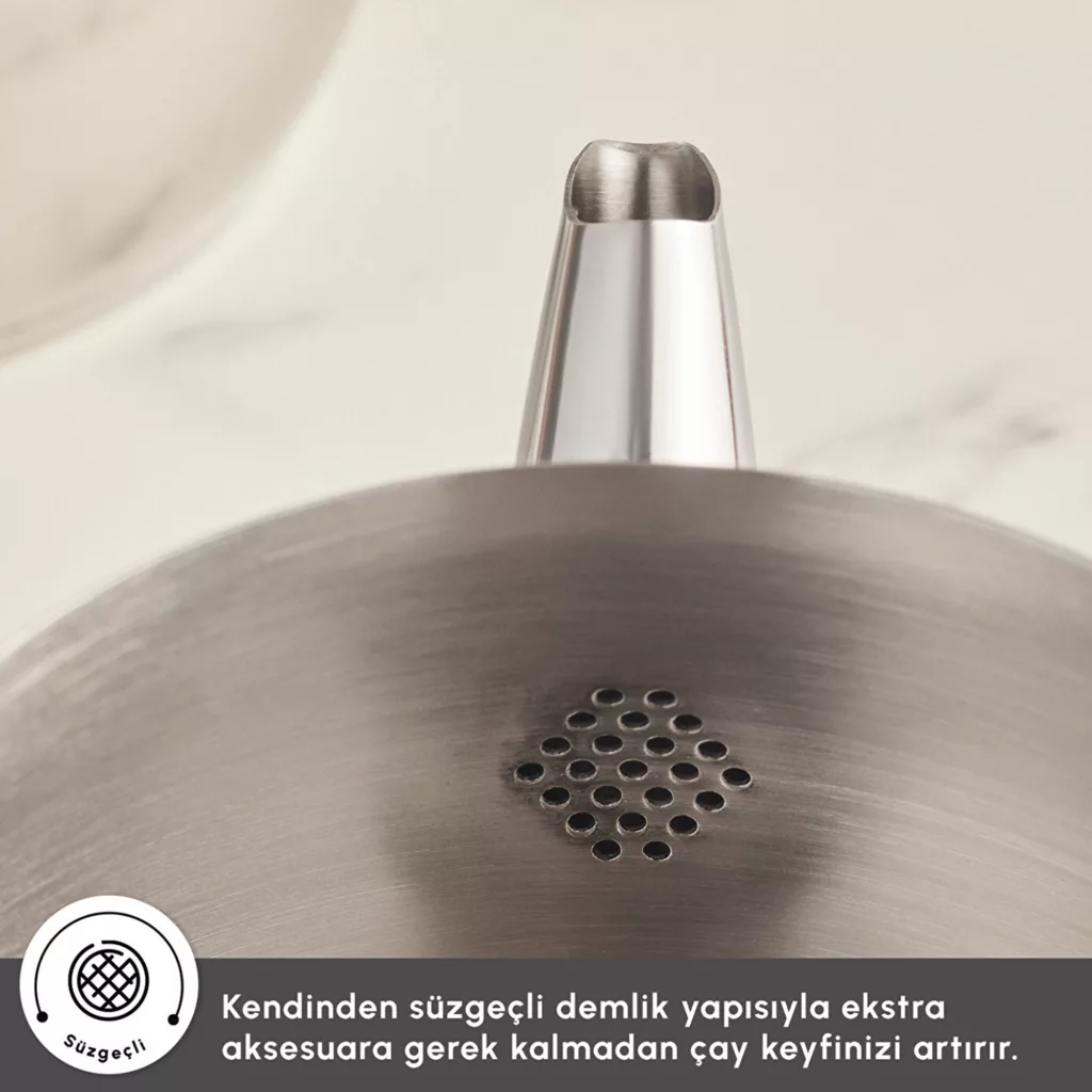 ست کتری و قوری کاراجا مدل SEP-FREZYA Midi گنجایش کتری 1.5 لیتر و گنجایش قوری 1 لیتر