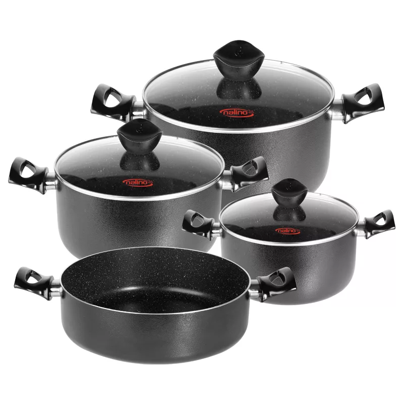 سرویس پخت و پز 7 پارچه نالینو گرانیتی مدل Nasr