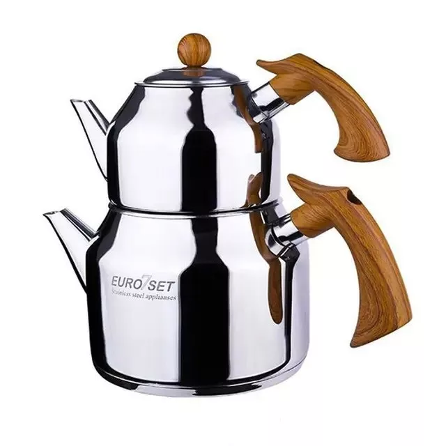 ست کتری و قوری یوروست کد 2853 گنجایش کتری 3 لیتر گنجایش قوری 1 لیتر