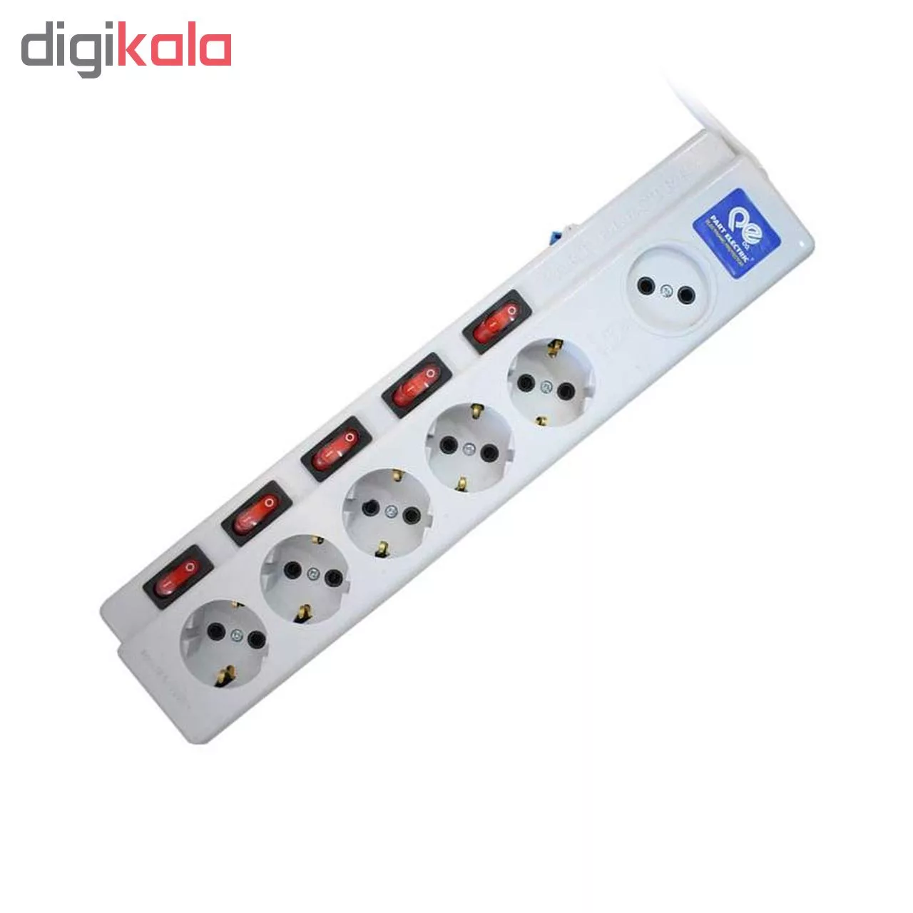 چندراهی برق پارت الکتریک مدل 5+1 کد 2095