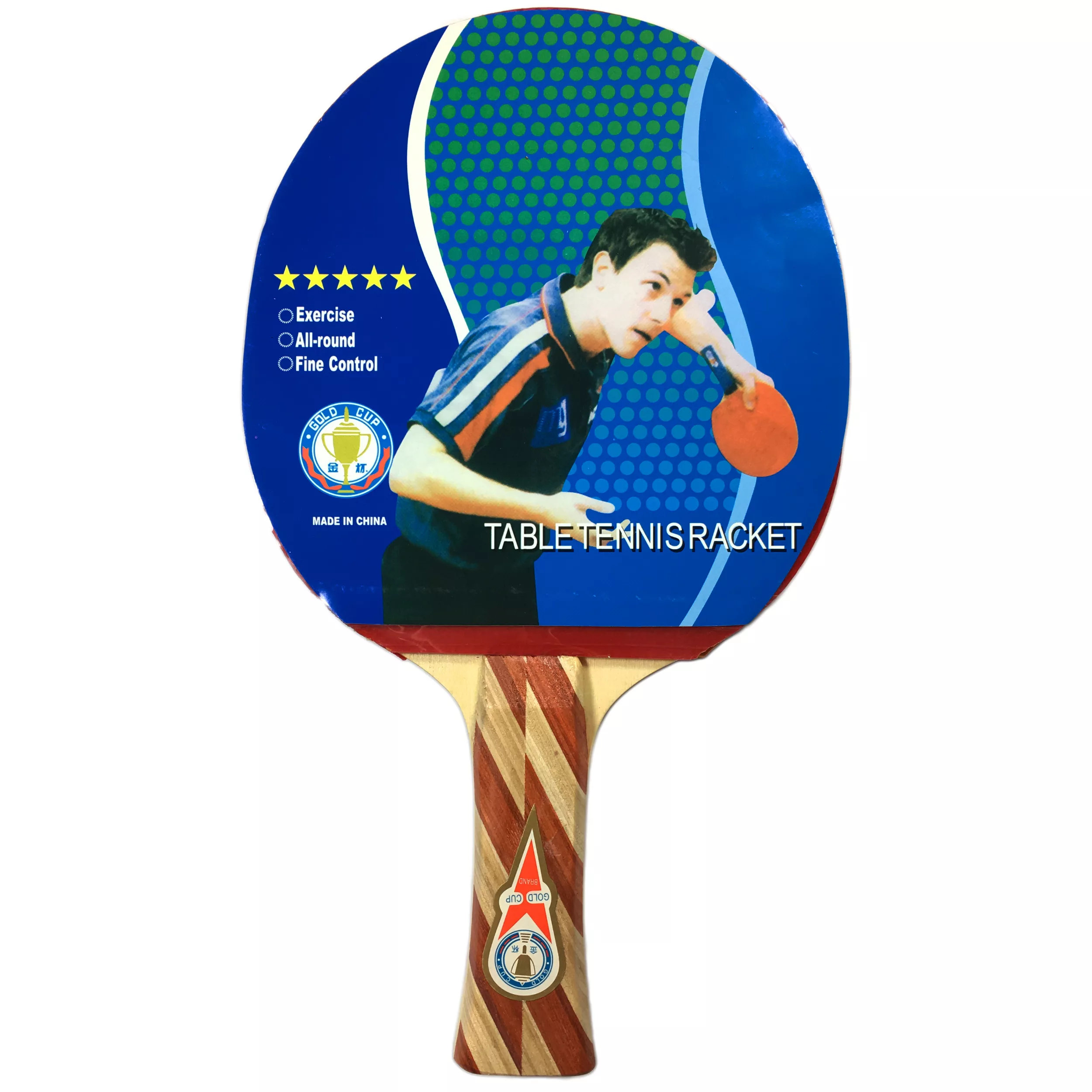 راکت پینگ پنگ گلد کاپ کد 02