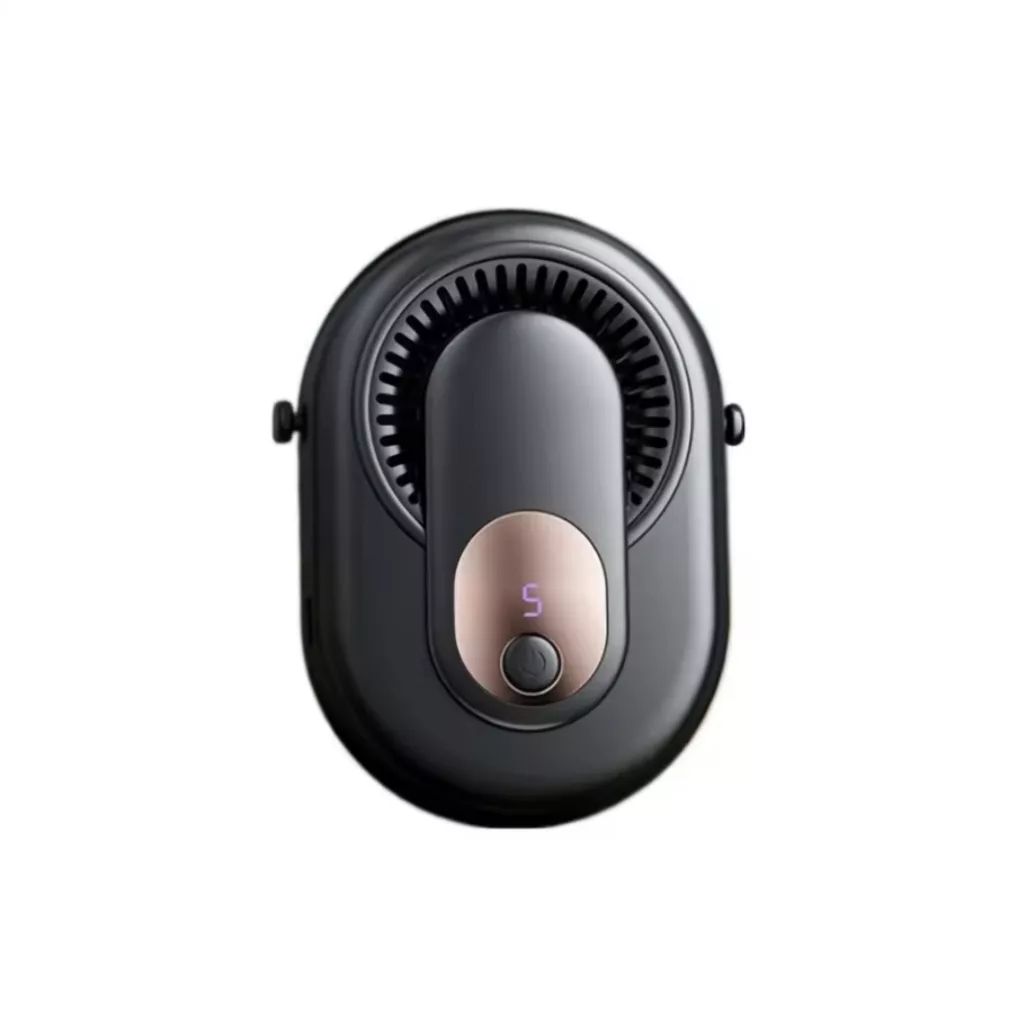 پنکه شارژی گردنی مدل YZ-Y10 ظرفیت ۲۰۰۰ میلی آمپر