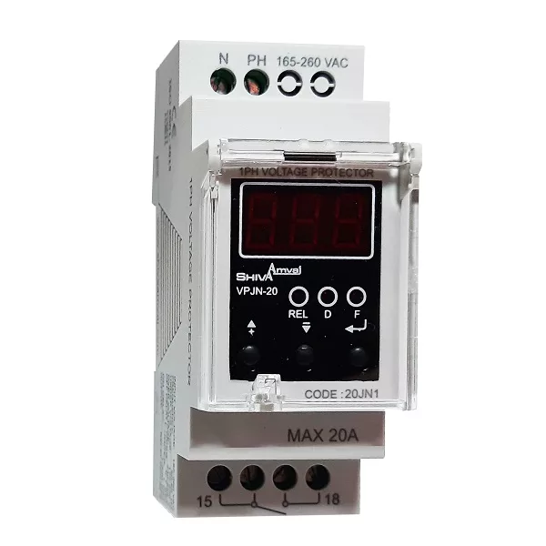 محافظ ولتاژ شیوا امواج مدل دیجیتال 20JN1