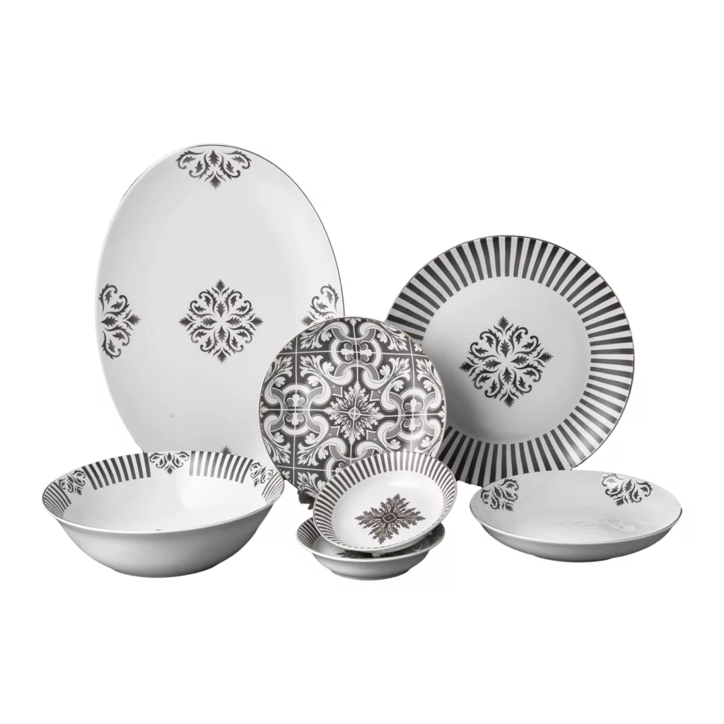 سرویس غذاخوری 26 پارچه 6 نفر مقصود مدل میسن