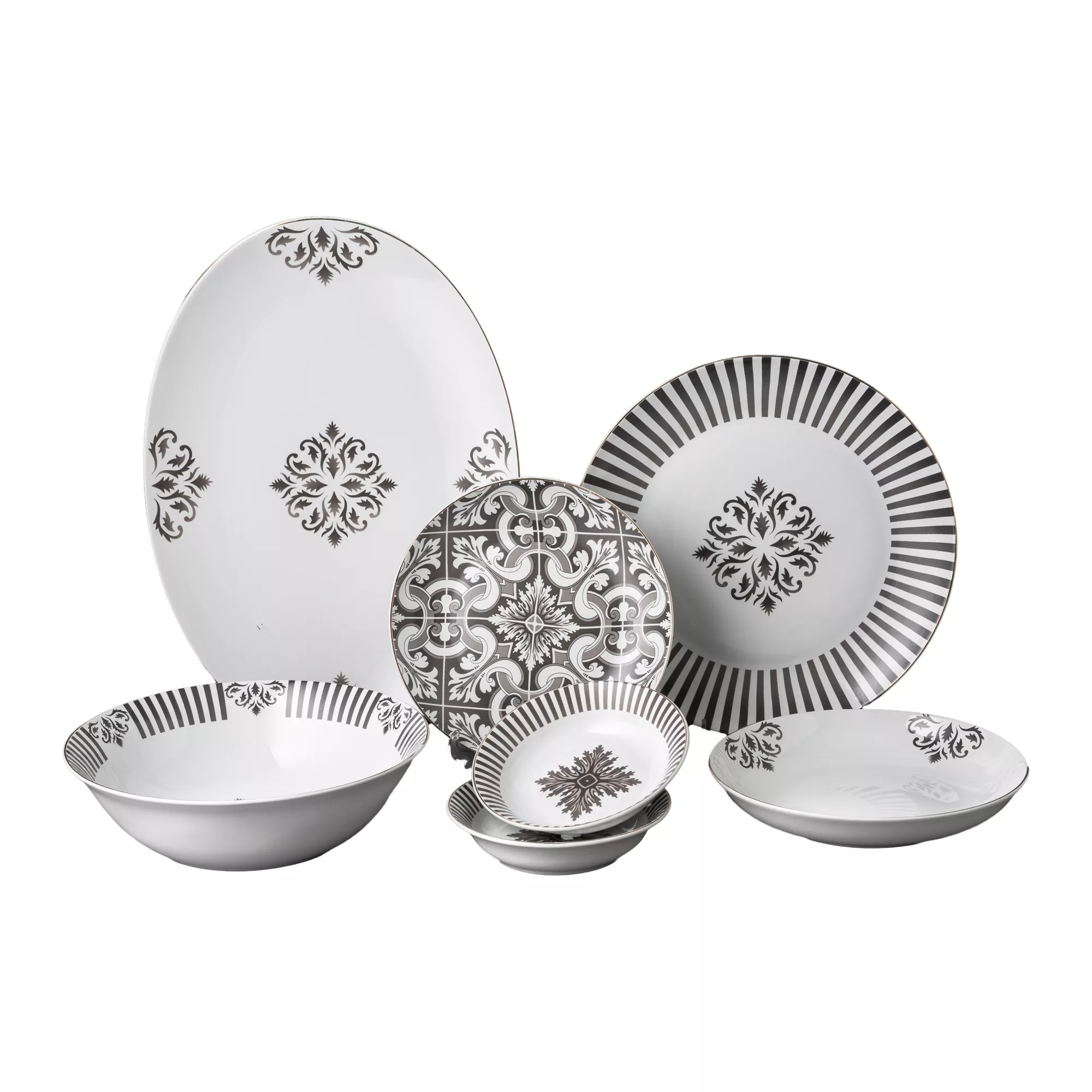 سرویس غذاخوری 26 پارچه 6 نفر مقصود مدل میسن