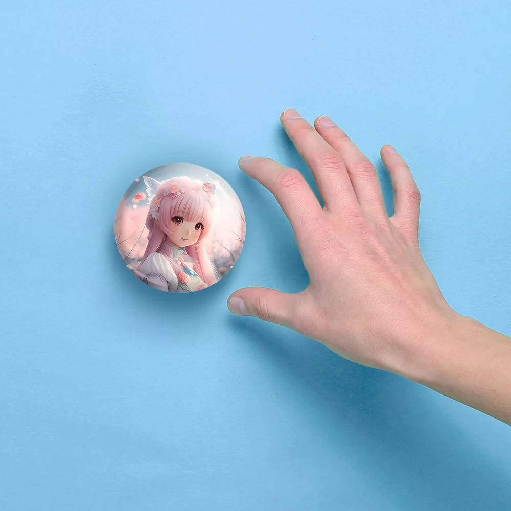 آینه جیبی خندالو مدل دخترانه (Girlish) کد 36900