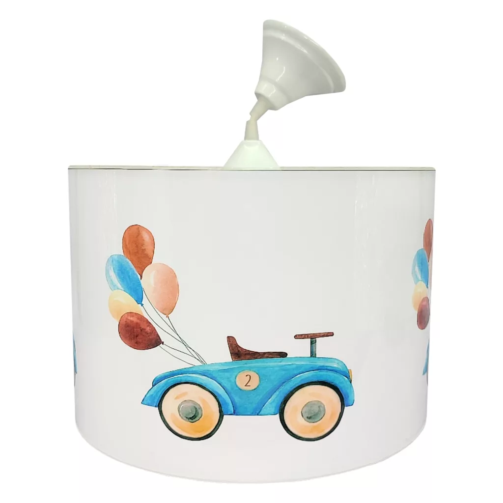 لوستر کودک مدل ماشین و بادکنک