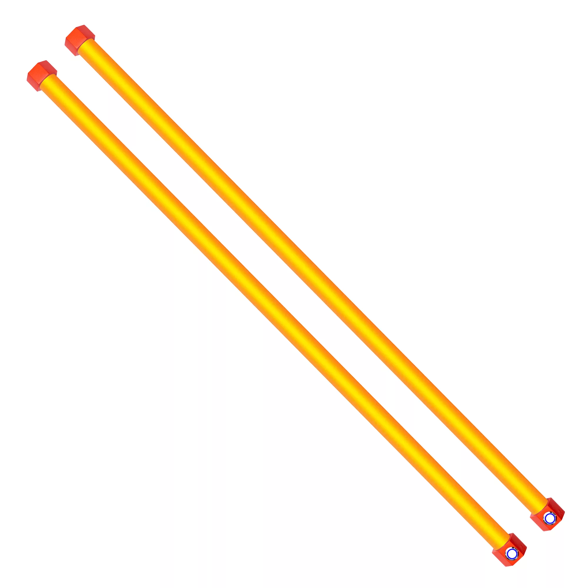 نور ثابت ال ای دی چیکولایت مدل M100 Orange-D X2 بسته 2 عددی