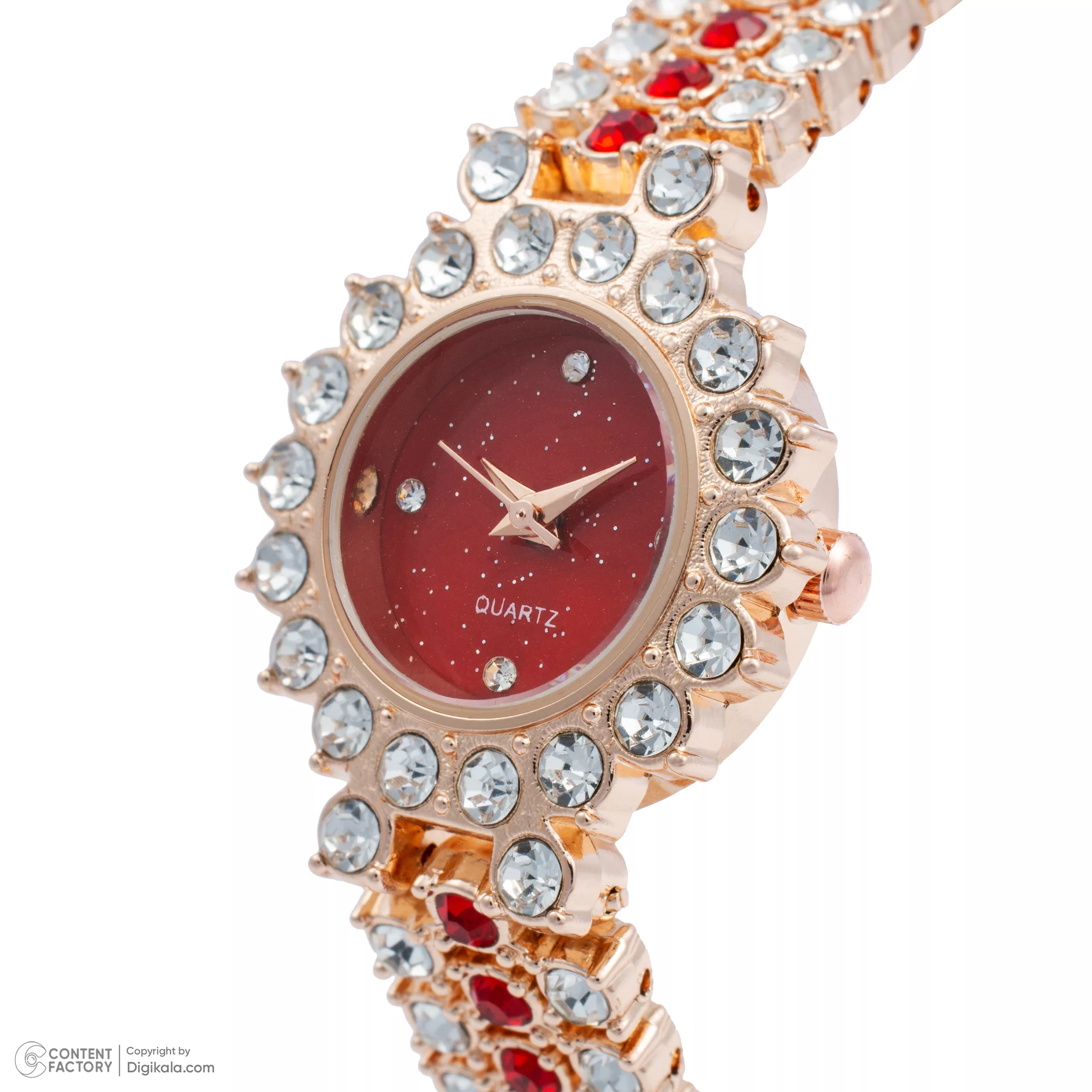 ست ساعت مچی عقربه ای و دستبند زنانه مدل B5