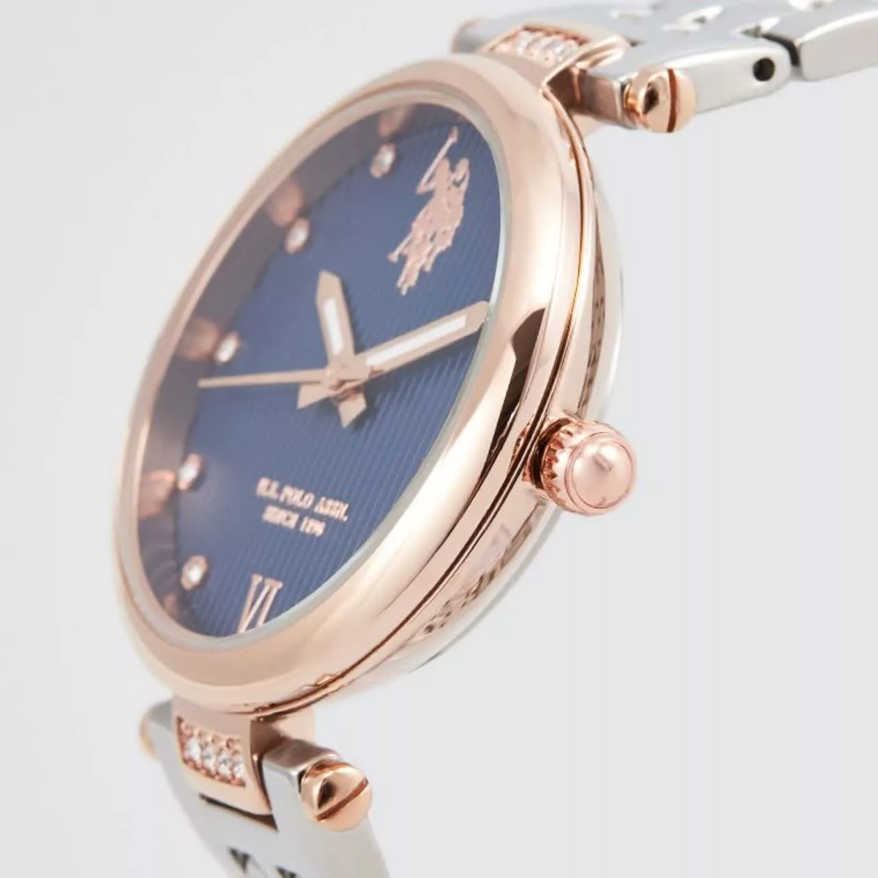 ساعت مچی عقربه‌ای کوارتز زنانه یو اس پولو مدل  5980 BL