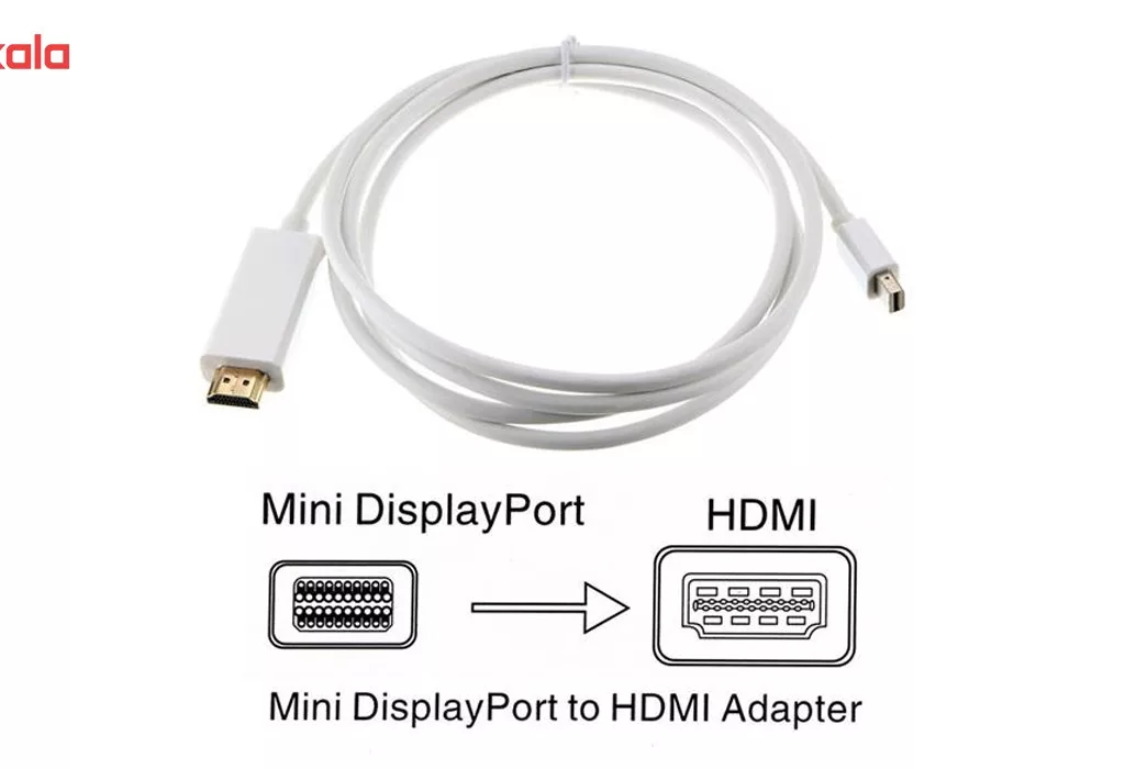 کابل تبدیل Mini DisplayPort به HDMI مدل MD- 01 طول 1.8 متر